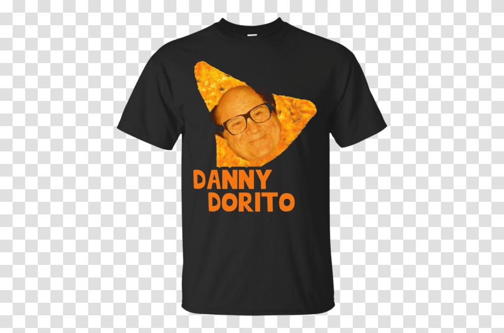 Danny Dorito Funny Danny Devito Parody T Shirt Lunar Tee, Apparel, T-Shirt, Glasses Transparent Png