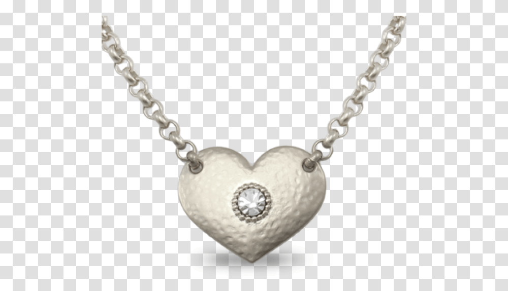 Danon Silver Heart Charm Necklace Locket, Pendant, Jewelry, Accessories, Accessory Transparent Png