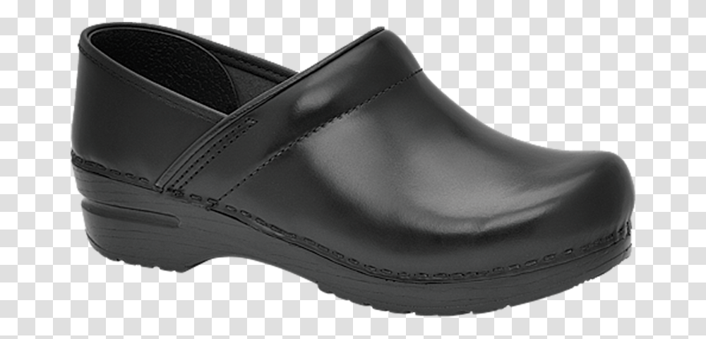 Dansko Professional Black Cabrio Leather Danskos Shoes, Apparel, Footwear, Clogs Transparent Png