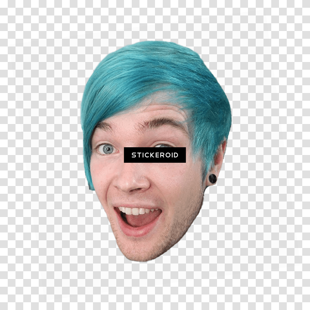 Dantdm Wig, Head, Face, Person, Human Transparent Png