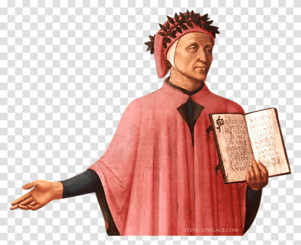 Dante Alighieri Dante Alighieri, Apparel, Person, Human Transparent Png