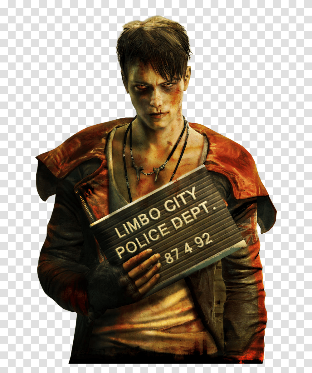 Dante Cosplay From Devil May Cry Devil May Cry New Dante, Person, Man Transparent Png