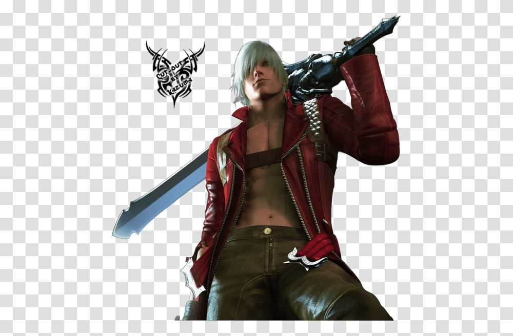 Dante Devil May Cry Devil May Cry Render, Person, Costume, Blade Transparent Png