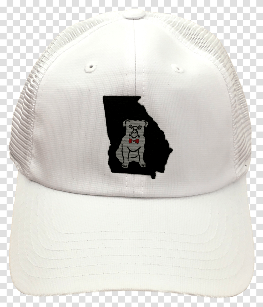 Dapper Georgia Performance Trucker Hat Baseball Cap, Apparel, Dog, Pet Transparent Png