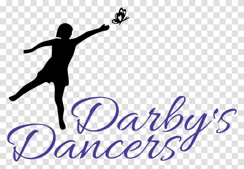 Darbys Dancers Logo Silhouette, Person, Sport, People Transparent Png