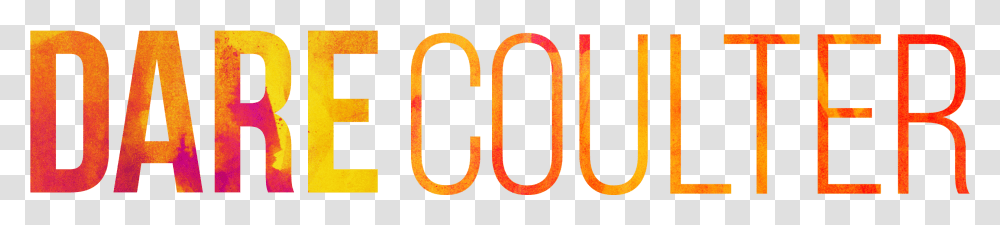 Dare Coulter Colorfulness, Word, Alphabet, Number Transparent Png