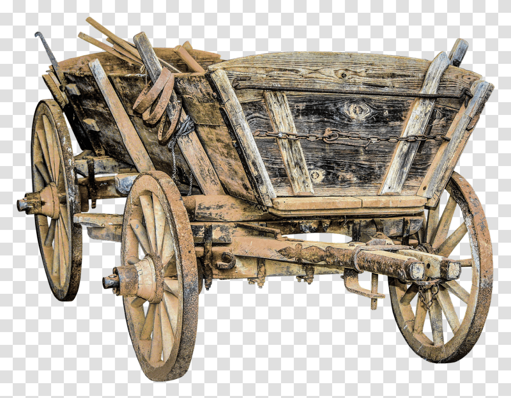 Dare Horse Drawn Carriage Wooden Wheels Free Picture Carriage Wooden Wheels, Wagon, Vehicle, Transportation, Horse Cart Transparent Png