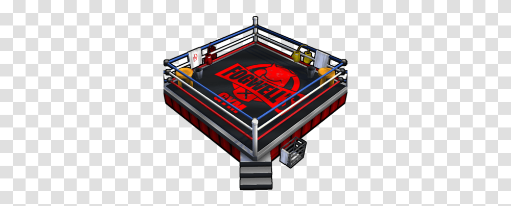Daredevil Boxing Ring Boxing, Trampoline, Fire Truck, Vehicle, Transportation Transparent Png
