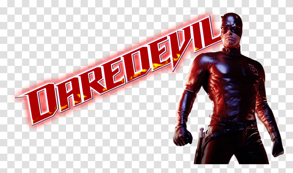 Daredevil Daredevil 2003 Logo, Person, Weapon, Ninja Transparent Png