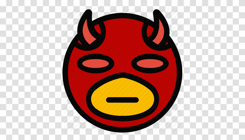 Daredevil Emoji Emoticon Face Icon, Label, Mask Transparent Png