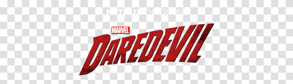 Daredevil Logo Graphic Design, Word, Alphabet, Poster Transparent Png