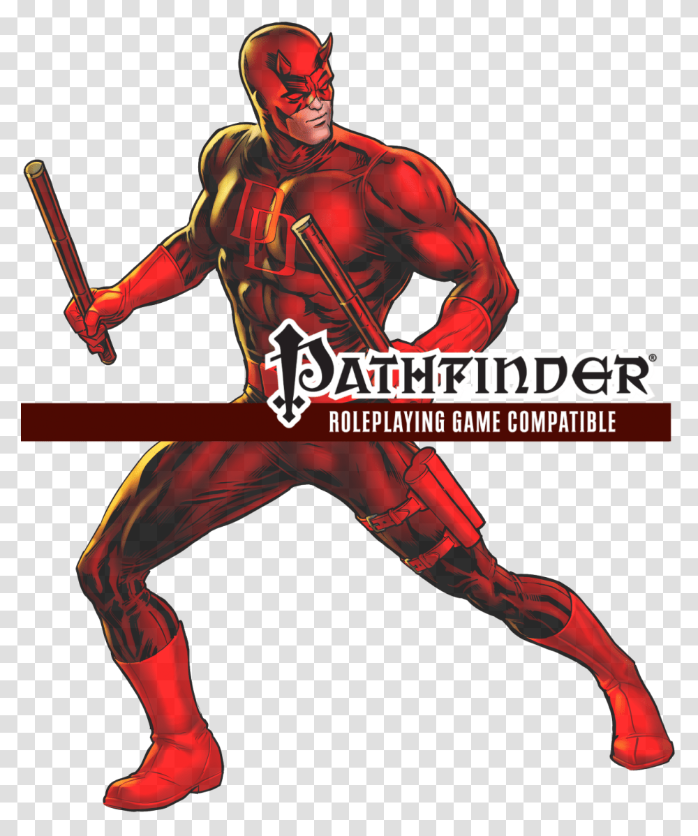 Daredevil Marvel Pathfinder Daredevil Marvel Comics, Person, Human, Ninja, Poster Transparent Png