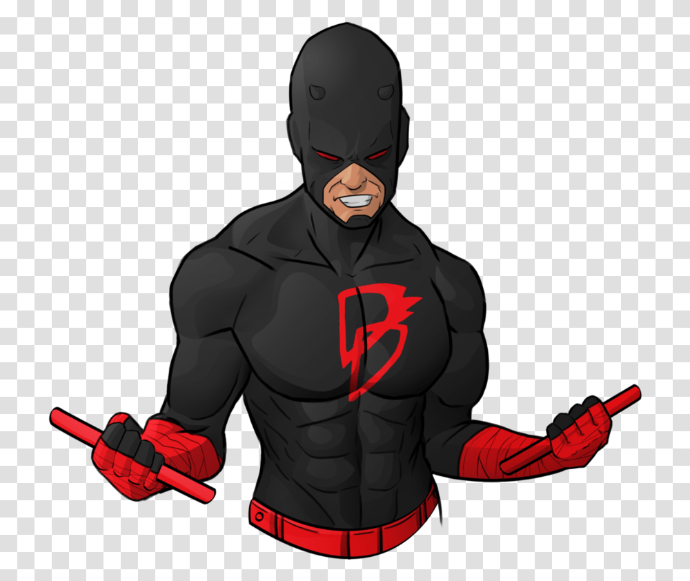 Daredevil Netflix Comic Book Marvel Daredevil Comics, Ninja, Helmet, Clothing, Apparel Transparent Png