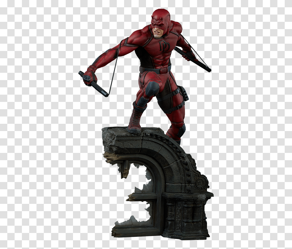 Daredevil Premium Figure, Person, People, Ninja, Statue Transparent Png