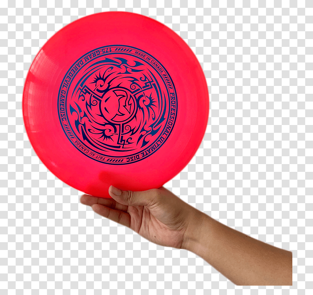 Daredevil Tribal Gamedisc Pink Circle, Toy, Frisbee, Person, Human Transparent Png
