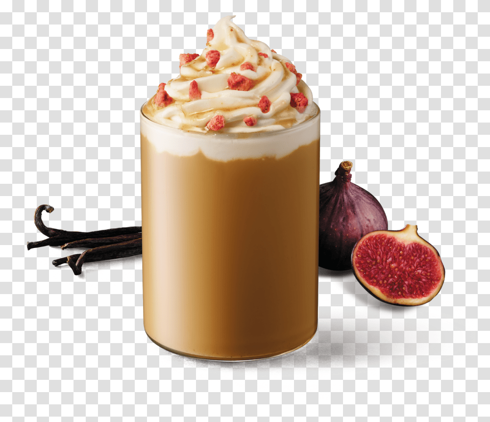 Dari Jari Halusku Starbucks Brings Autumn To Malaysia Ice Cream, Plant, Food, Fruit, Fig Transparent Png