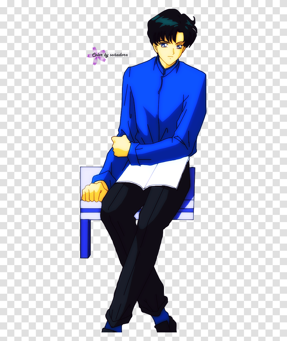 Darien Lineart Color, Person, Comics, Book, Manga Transparent Png