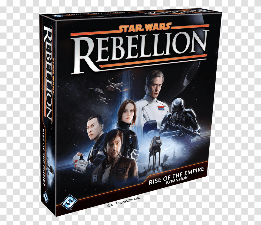 Daring Heroes And Dastardly Villains Star Wars Rebellion Board Game, Poster, Advertisement, Person, Human Transparent Png