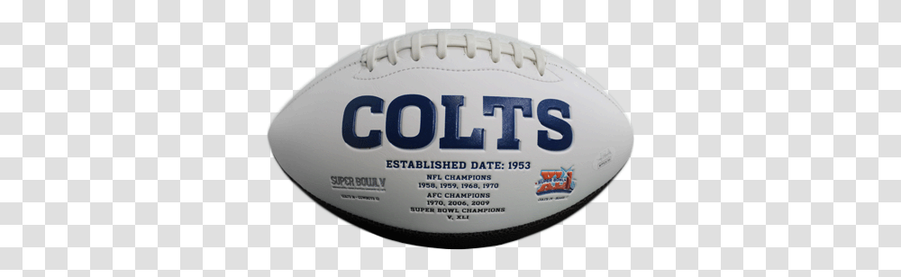 Darius Leonard Signed Indianapolis Colts Logo Football Jsa Beach Rugby, Sport, Sports, Rugby Ball Transparent Png