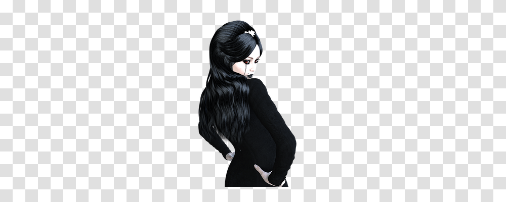 Dark Person, Sleeve, Long Sleeve Transparent Png