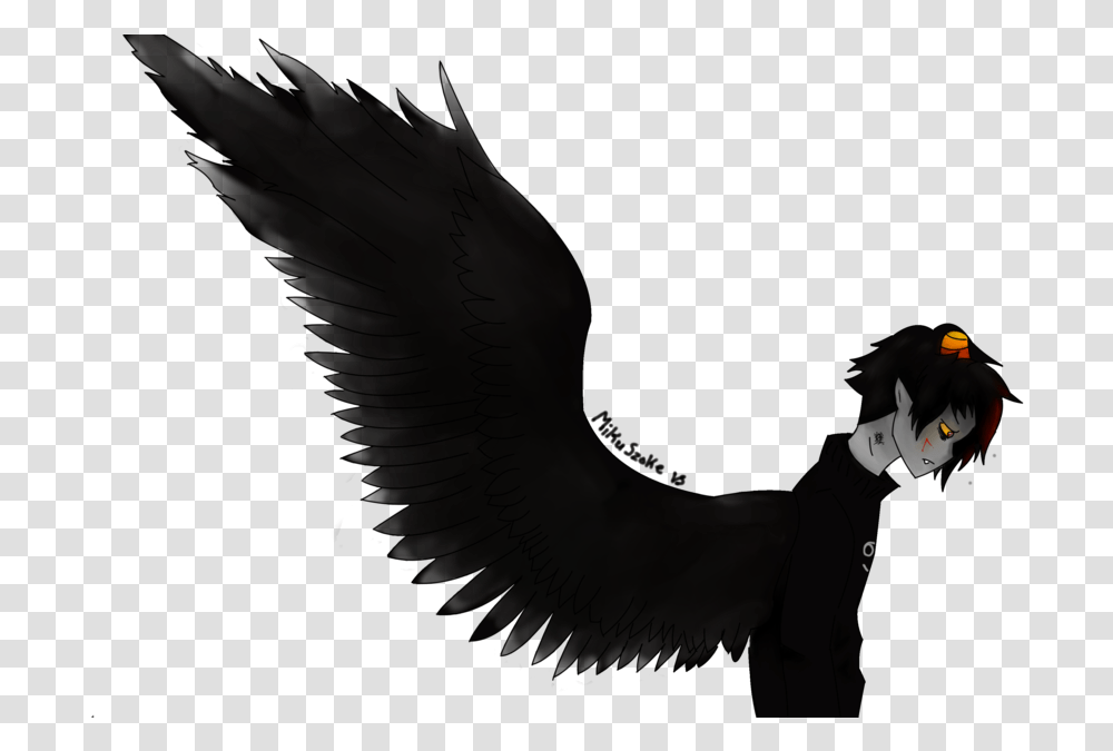Dark Angel Bird Of Prey, Archangel, Animal, Person Transparent Png