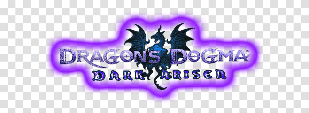 Dark Arisen Cursed Dragon Audio Dogma, Text, Symbol, Purple, Logo Transparent Png