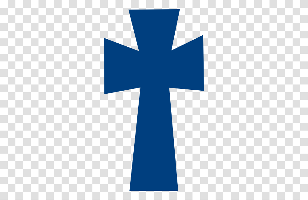 Dark Blue Clipart Cross, Logo, Trademark Transparent Png