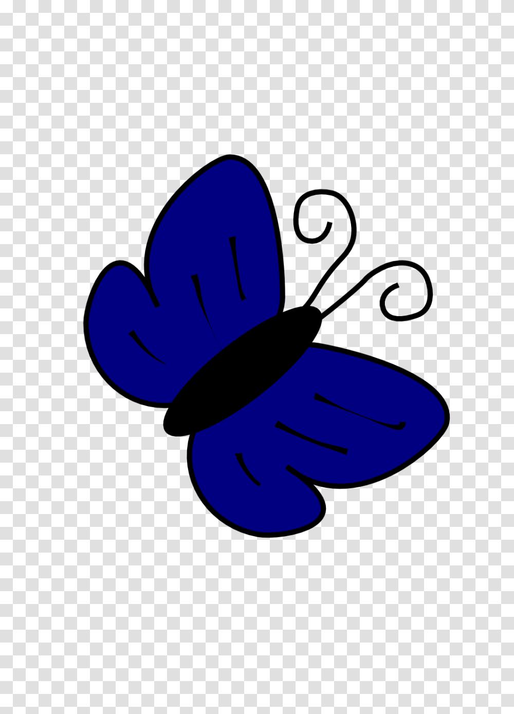 Dark Blue Clipart, Stencil, Anther, Flower Transparent Png