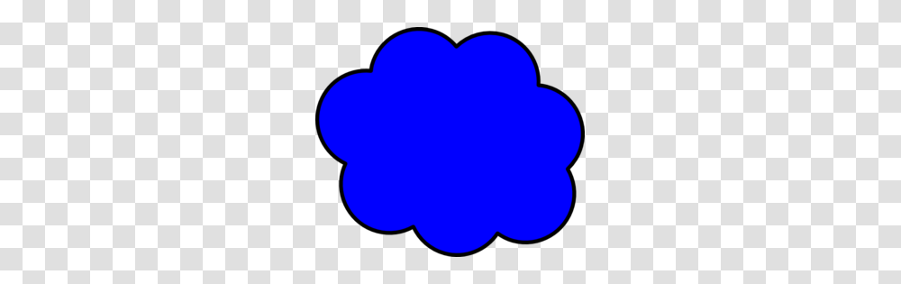 Dark Blue Cloud Clip Art, Heart, Cushion, Balloon, Pillow Transparent Png