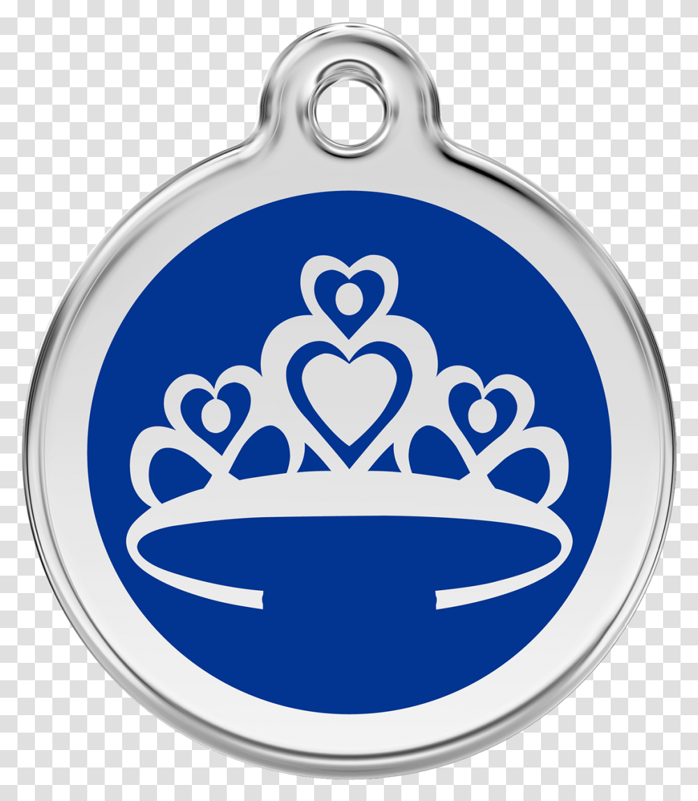 Dark Blue Crown Red Dingo, Pendant, Ornament Transparent Png
