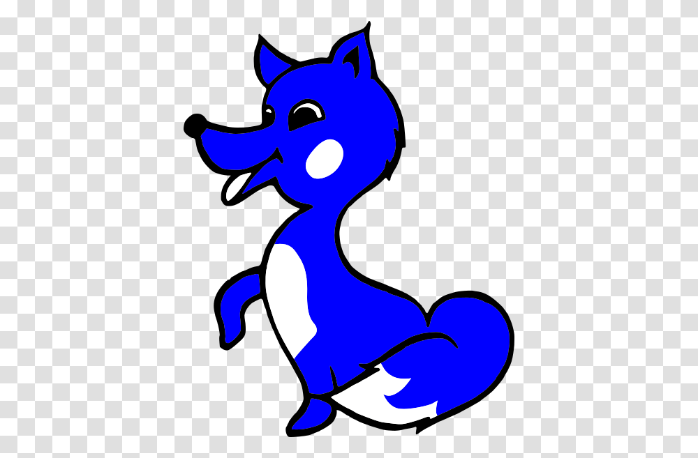 Dark Blue Fox Kid Clip Art, Animal, Mammal, Sea Life, Cat Transparent Png