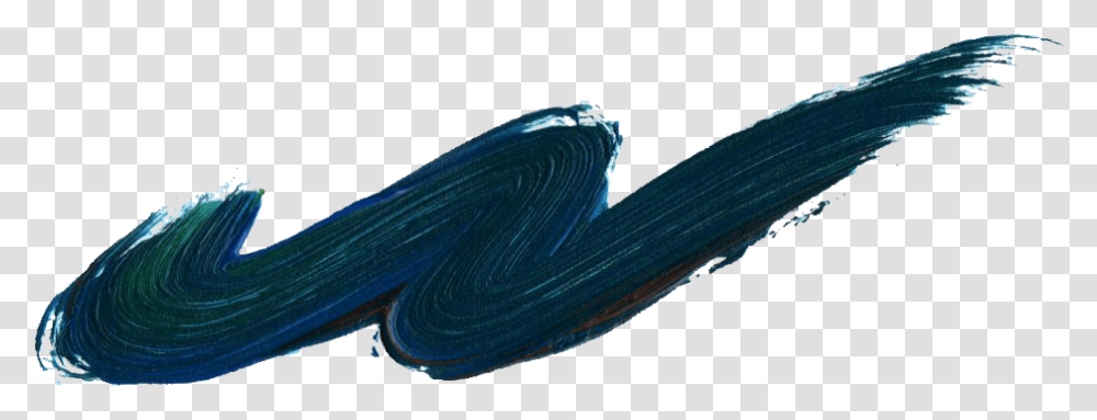 Dark Blue Paint Stroke 1 Image Dark Blue Brush Stroke, Pottery, Plant, Clothing, Animal Transparent Png