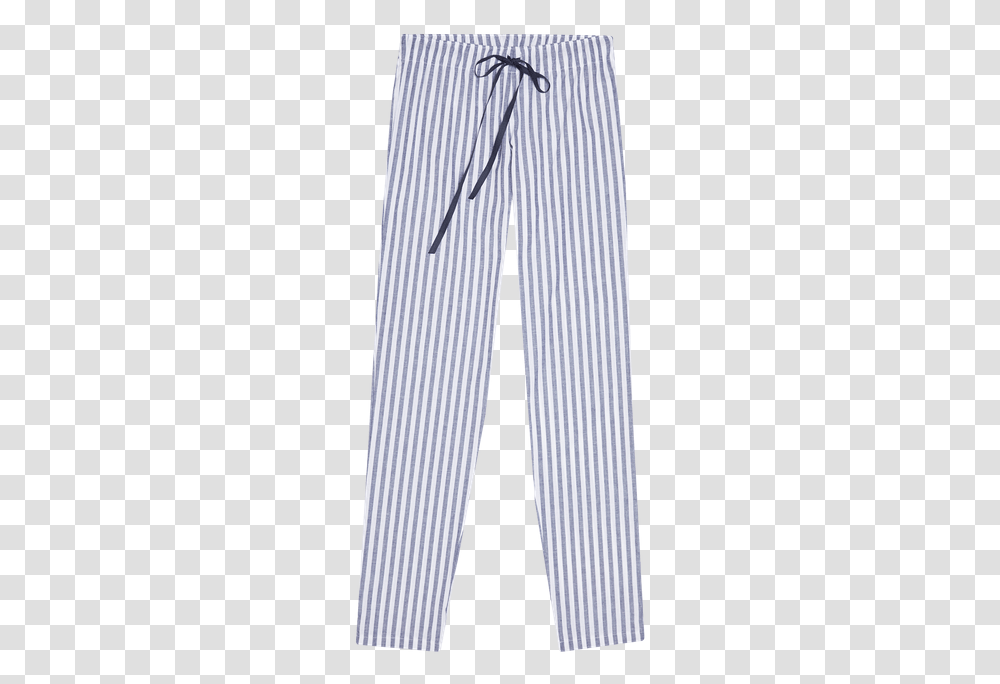 Dark Blue Stripes Pajama Pants Pocket, Wood, Oars, Linen Transparent Png