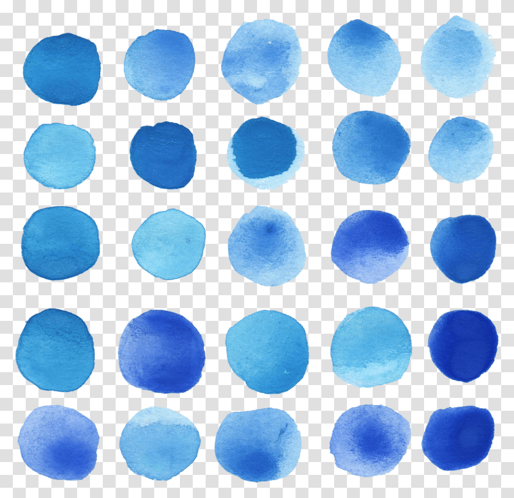 Dark Blue Watercolor Circle, Rug, Hole, Sphere Transparent Png