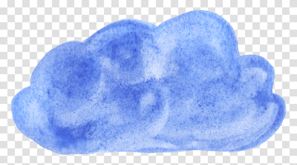 Dark Blue Watercolor, Outdoors, Nature, Ice, Rug Transparent Png