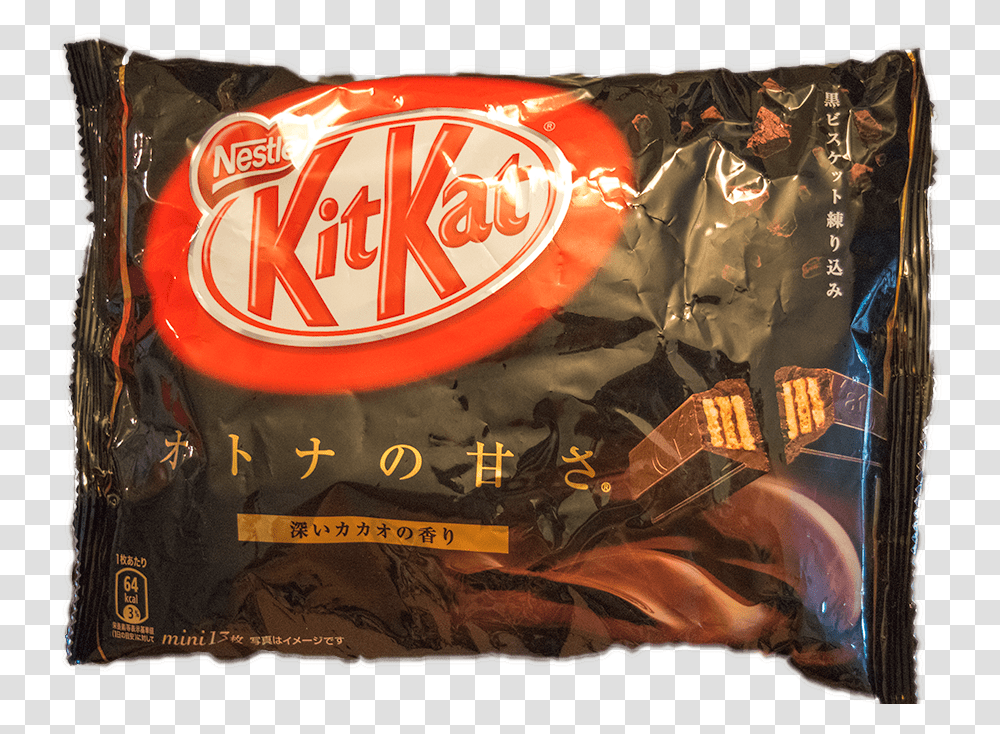 Dark Chocolate Kitka Kit Kat Purple Sweet Potato, Food, Advertisement, Painting Transparent Png