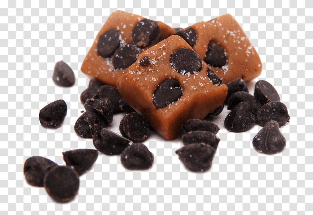 Dark Chocolate Sea Salt Caramel Bakery Chocolates, Fungus, Plant, Food, Dessert Transparent Png