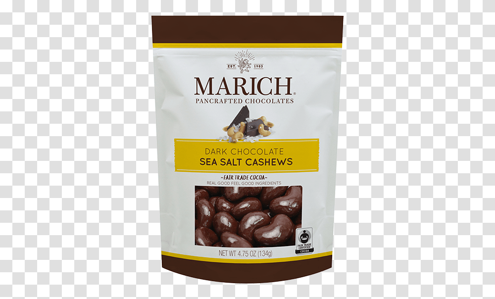 Dark Chocolate Sea Salt Cashews Dark Chocolate Salted Cashews, Plant, Food, Vegetable, Soy Transparent Png