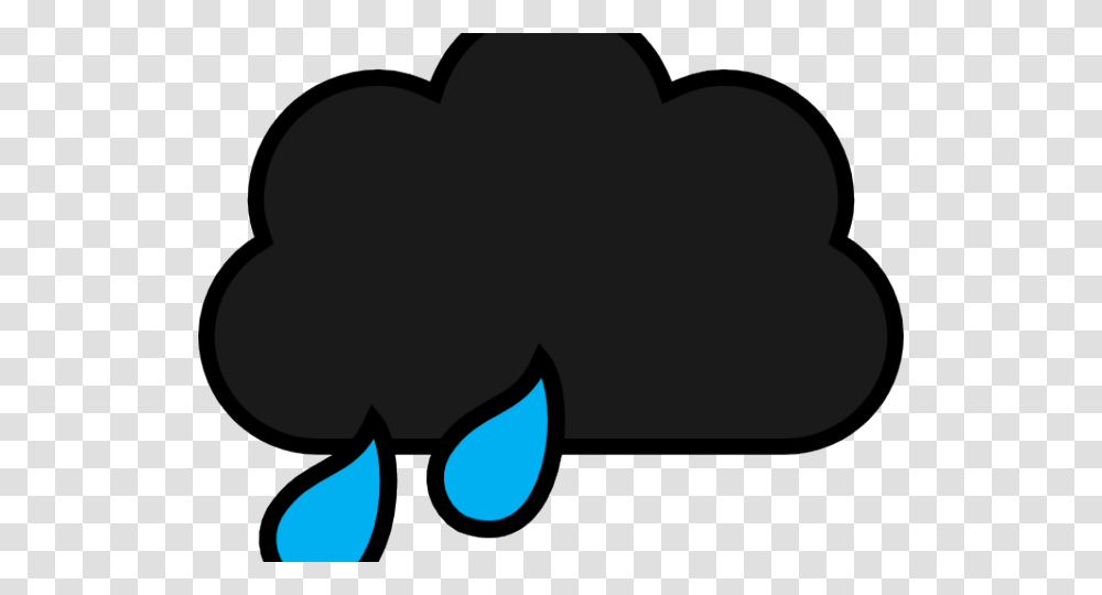 Dark Clipart Storm Cloud Cartoon Black Rain Cloud, Silhouette, Sunglasses, Mammal, Animal Transparent Png