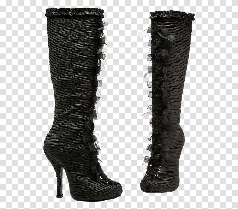 Dark Fairy Tall Boots Boot, Apparel, Footwear, Shoe Transparent Png