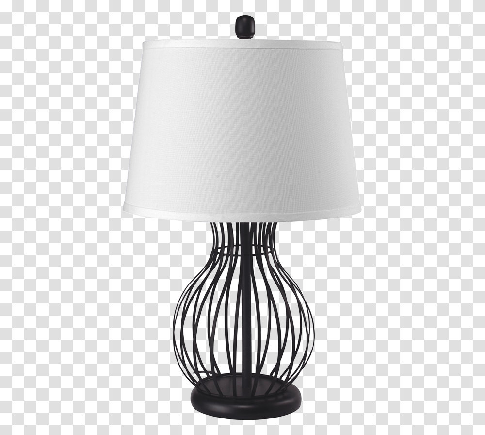 Dark Finished Bird Cage Style Table Desk Lamp, Table Lamp, Lampshade Transparent Png
