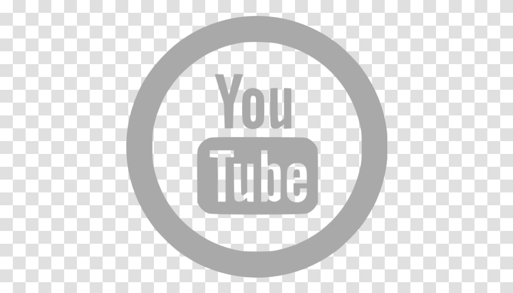 Dark Gray Youtube 5 Icon Dot, Text, Label, Symbol, Number Transparent Png