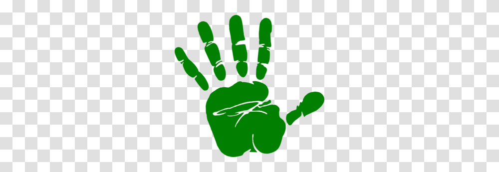 Dark Green Handprint Clipart, Fist Transparent Png