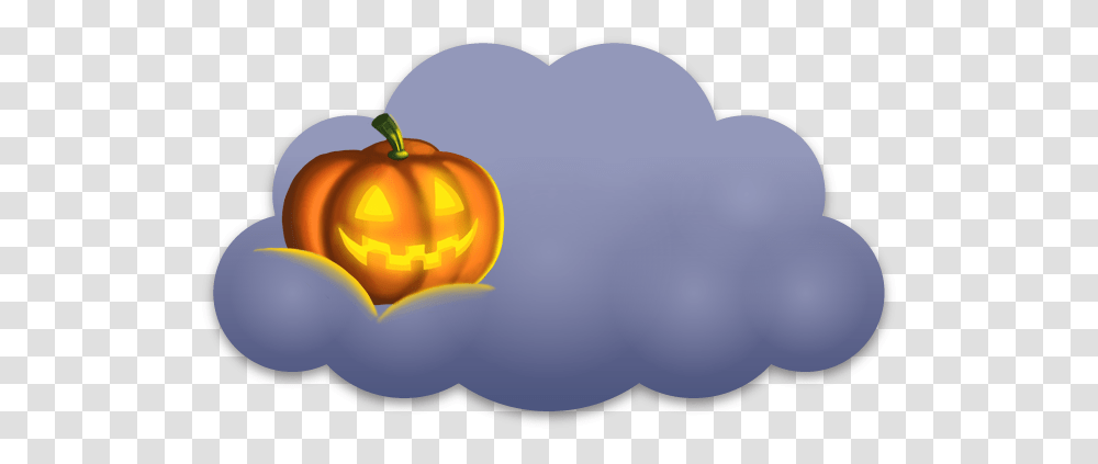 Dark Halloween Pumpkin Sticker By Kawaivicky, Vegetable, Plant, Food, Birthday Cake Transparent Png