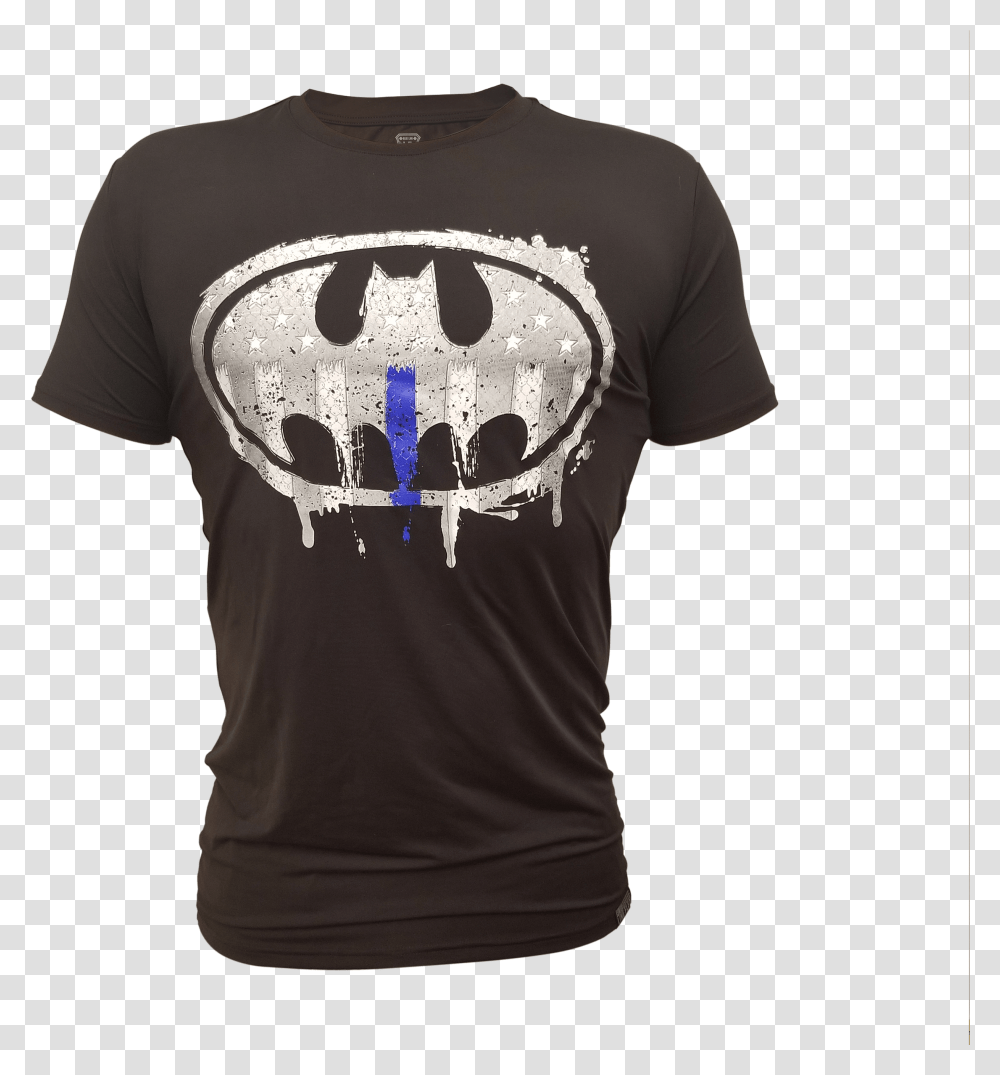 Dark Knight Batman Blue Line Nrnberg Trikot 2014, Apparel, T-Shirt, Person Transparent Png