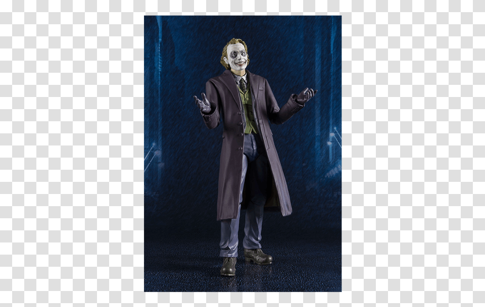 Dark Knight Joker Pb, Coat, Person, Overcoat Transparent Png