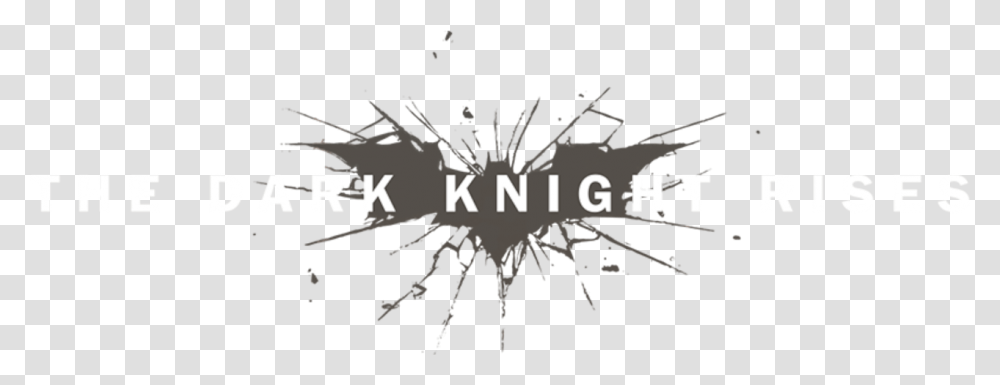 Dark Knight Logo, Stencil Transparent Png
