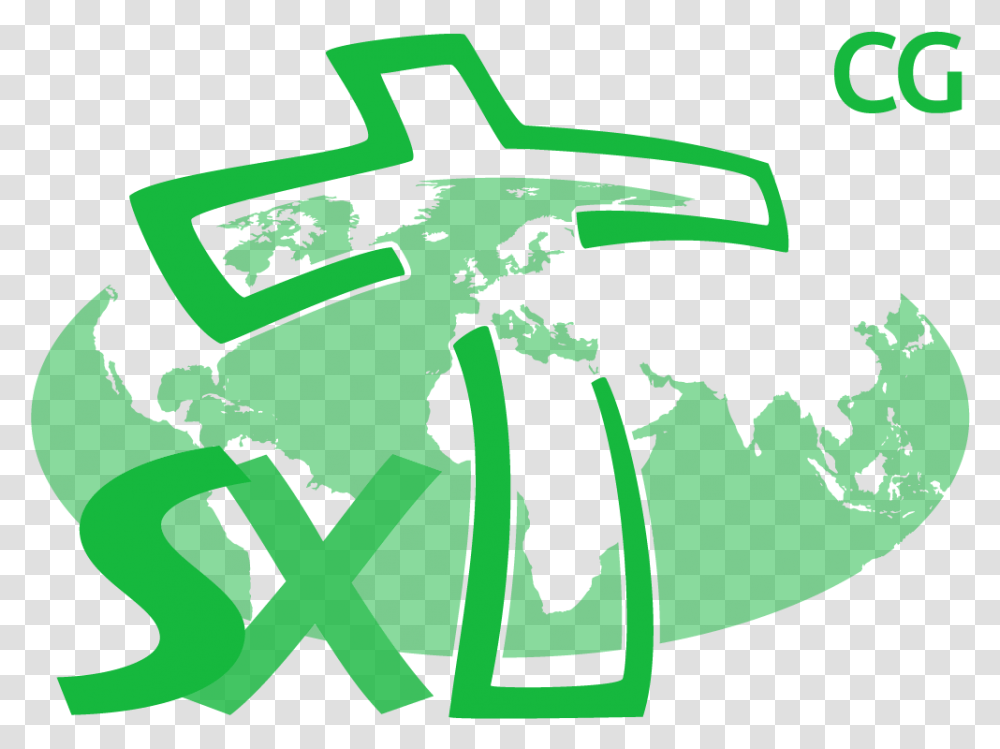 Dark Pastel Green World Map Flat Design, Symbol, Animal, Recycling Symbol, Art Transparent Png