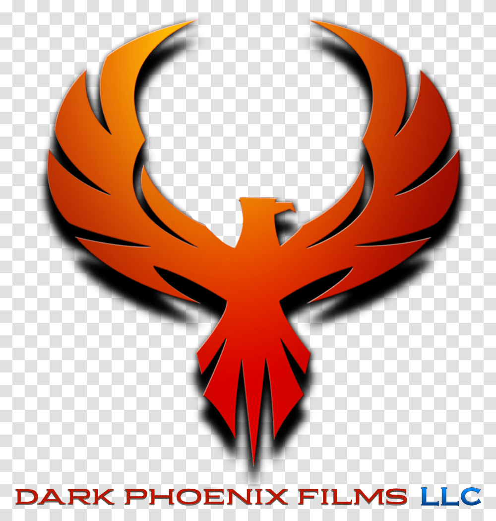 Dark Phoenix Entertainment Film Production Talent Agency Phoenix Bird Logo, Symbol, Emblem, Trademark Transparent Png