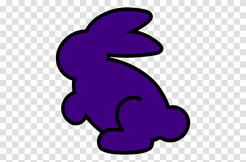 Dark Purple Bunny Clip Art, Animal, Mammal Transparent Png